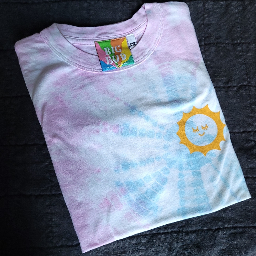 Big Bud Press Pink Tie Dye Tee